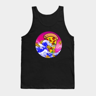 `The Great Pizza Monster Wave Tank Top